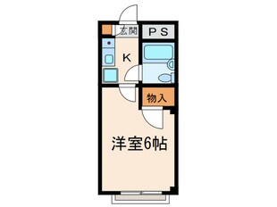 府中グランセの物件間取画像